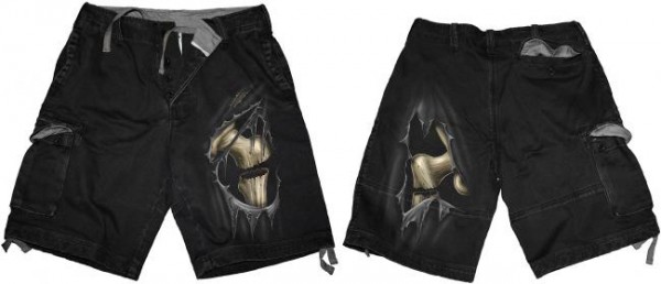 Bone Slasher Vintage Shorts Black