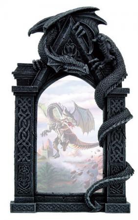 Bilderrahmen mit Drachen