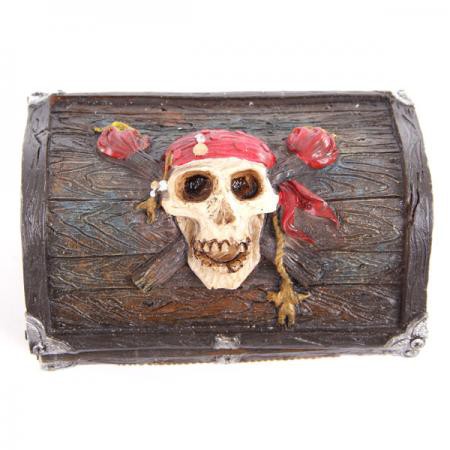 Piratentotenkopf Schatztruhe